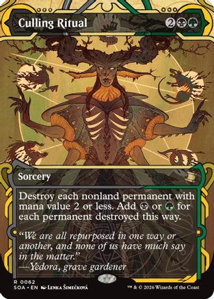 Culling Ritual (SOA-062) - Secrets of Strixhaven: Mystical Archive Foil