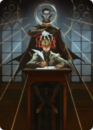 Vampiric Tutor Art Card (ASSOS-045) - Art Series: Secrets of Strixhaven