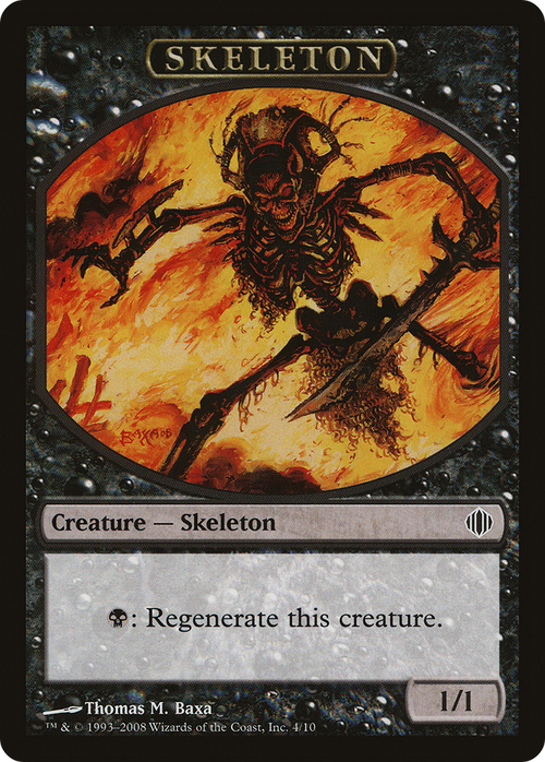 Skeleton Token (ALA-004) - Shards of Alara Tokens