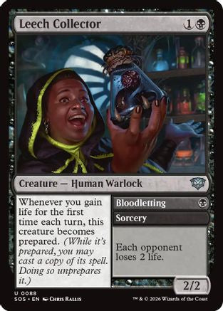 Leech Collector (SOS-088) - Secrets of Strixhaven Foil