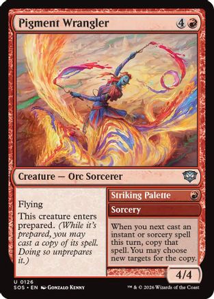 Pigment Wrangler (SOS-126) - Secrets of Strixhaven