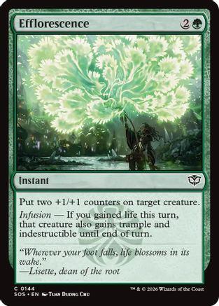Efflorescence (SOS-144) - Secrets of Strixhaven
