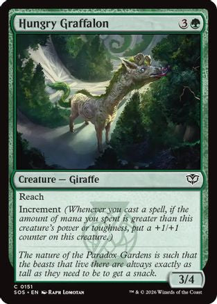 Hungry Graffalon (SOS-151) - Secrets of Strixhaven Foil