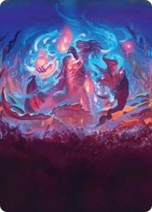 Prismari, the Inspiration Art Card (ASSOS-021) - Art Series: Secrets of Strixhaven