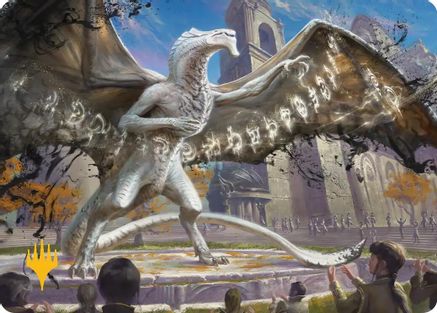 Silverquill, the Disputant Art Card (Gold-Stamped Planeswalker Symbol) (ASSOS-023) - Art Series: Secrets of Strixhaven