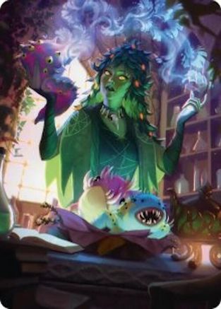 Dina, Essence Brewer Art Card (ASSOS-033) - Art Series: Secrets of Strixhaven