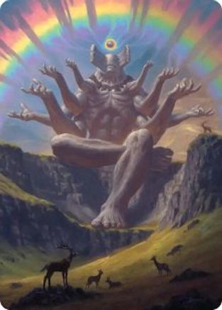 Transcendent Archaic Art Card (ASSOS-001) - Art Series: Secrets of Strixhaven