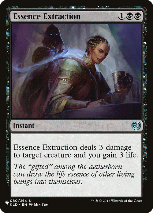 Essence Extraction (LIST-KLD-80) - The List