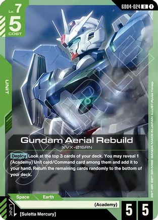 Gundam Aerial Rebuild (GD04-024) - Phantom Aria