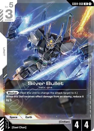Silver Bullet (GD04-068) - Phantom Aria Holofoil