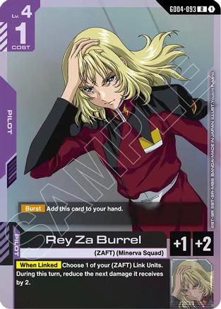 Rey Za Burrel (GD04-093) - Phantom Aria Holofoil