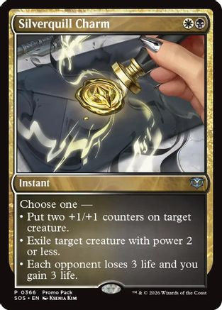 Silverquill Charm (PPSOS-365) - Promo Pack: Secrets of Strixhaven