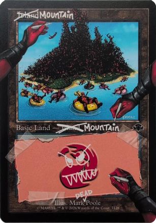 Mountain (7126) (SLD-7126) - Secret Lair Drop Series Foil