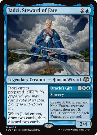 Jadzi, Steward of Fate (PPSOS-055) - Promo Pack: Secrets of Strixhaven Foil