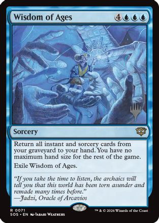 Wisdom of Ages (PPSOS-071) - Promo Pack: Secrets of Strixhaven