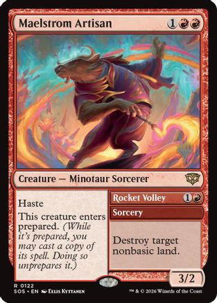 Maelstrom Artisan (PPSOS-122) - Promo Pack: Secrets of Strixhaven Foil