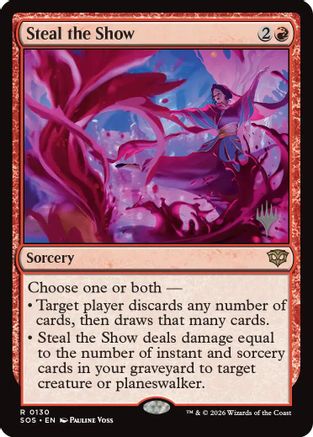 Steal the Show (PPSOS-130) - Promo Pack: Secrets of Strixhaven