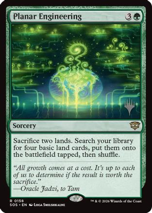 Planar Engineering (PPSOS-158) - Promo Pack: Secrets of Strixhaven Foil