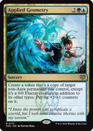 Applied Geometry (PPSOS-172) - Promo Pack: Secrets of Strixhaven Foil