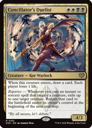 Conciliator's Duelist (PPSOS-182) - Promo Pack: Secrets of Strixhaven