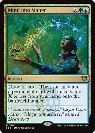 Mind into Matter (PPSOS-202) - Promo Pack: Secrets of Strixhaven