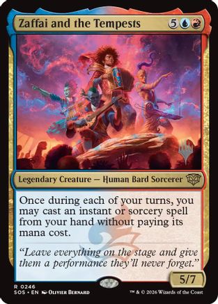 Zaffai and the Tempests (PPSOS-246) - Promo Pack: Secrets of Strixhaven