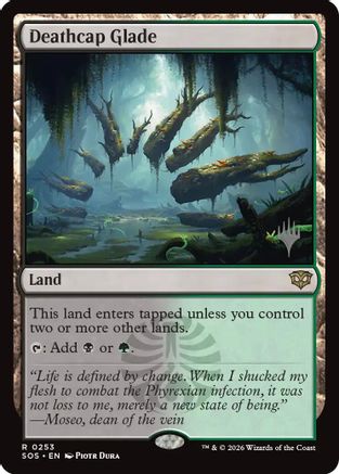Deathcap Glade (PPSOS-253) - Promo Pack: Secrets of Strixhaven