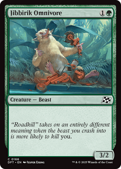 Jibbirik Omnivore (DFT-166) - Aetherdrift Foil