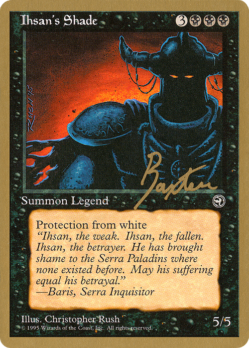 Ihsan's Shade - 1996 George Baxter (HML) (WCD-) - Pro Tour Collector Set