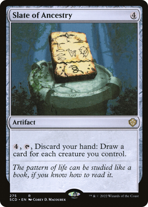 Slate of Ancestry (SCD-275) - Starter Commander Decks