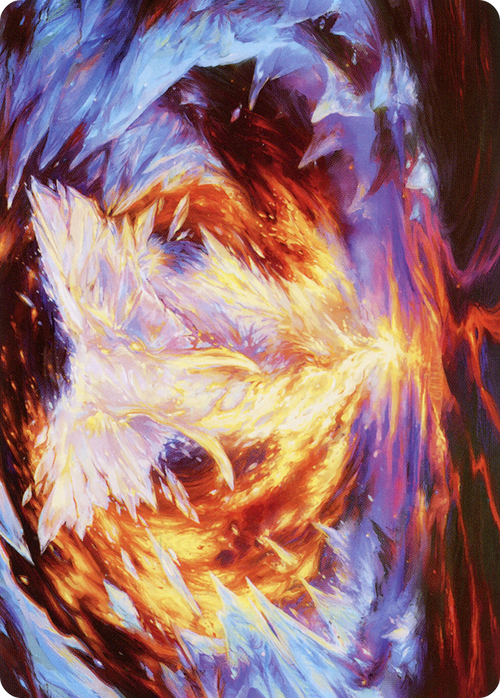 Magma Opus // Magma Opus (ASTX-032) - Strixhaven Art Series (Borderless) Foil