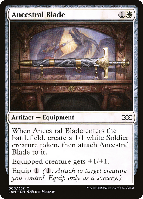Ancestral Blade (2XM-003) - Double Masters