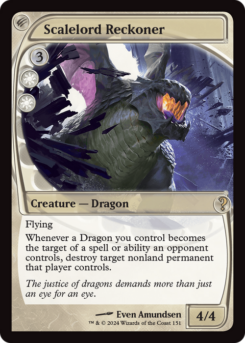 Scalelord Reckoner (Future Sight) (MB2-151) - Mystery Booster 2 Foil