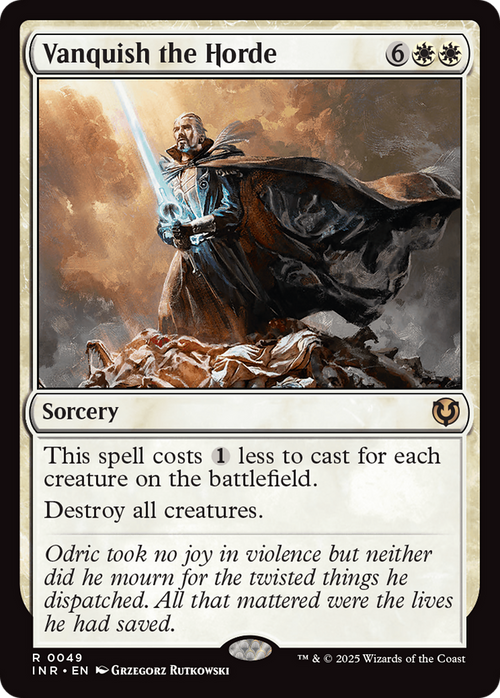 Vanquish the Horde (INR-049) - Innistrad Remastered Foil