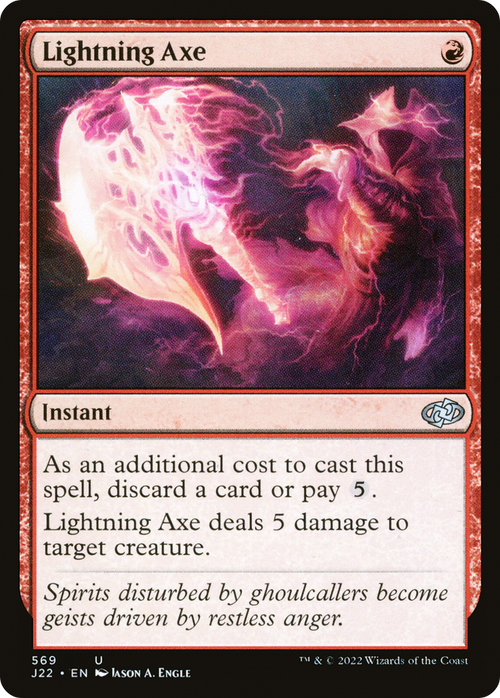Lightning Axe (J22-569) - Jumpstart 2022
