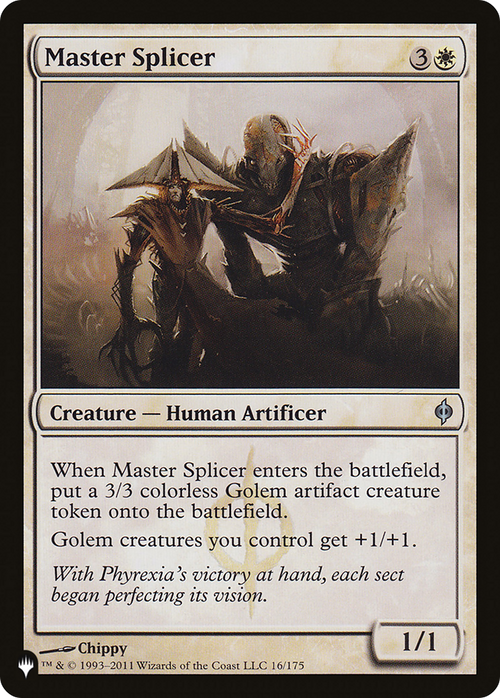 Master Splicer (LIST-NPH-16) - The List
