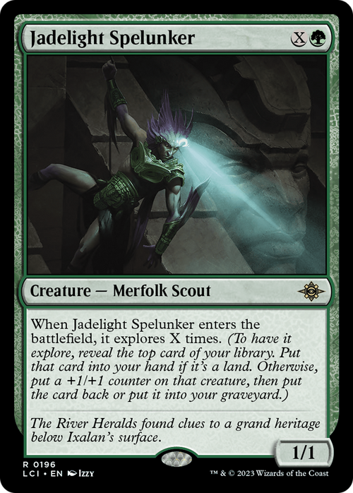 Jadelight Spelunker (LCI-196) - The Lost Caverns of Ixalan Foil