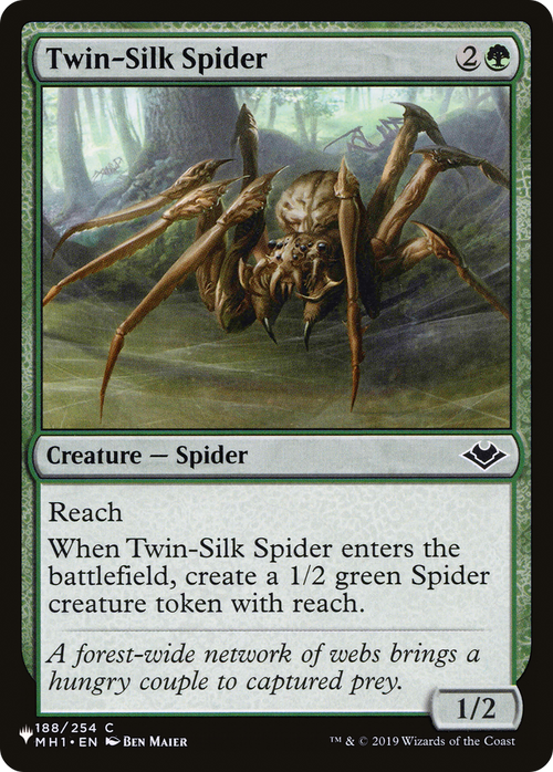 Twin-Silk Spider (LIST-MH1-188) - The List