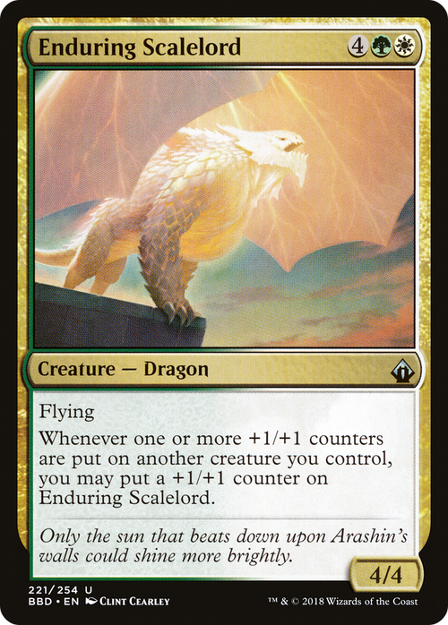 Enduring Scalelord (BBD-221) - Battlebond
