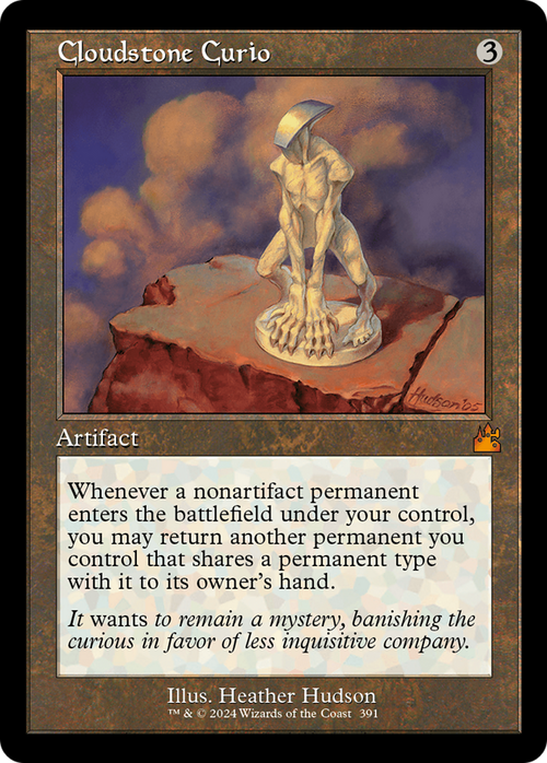 Cloudstone Curio (Retro Frame) (RVR-391) - Ravnica Remastered Foil