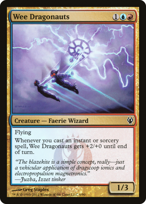 Wee Dragonauts (DDJ-006) - Duel Decks: Izzet vs. Golgari