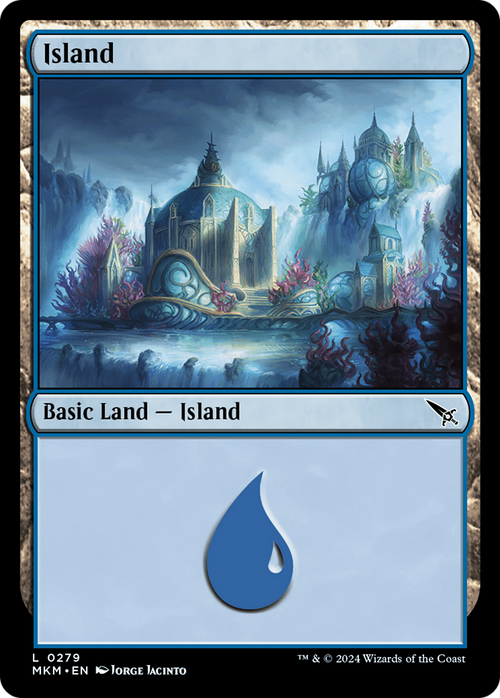 Island (0279) (MKM-279) - Murders at Karlov Manor Foil
