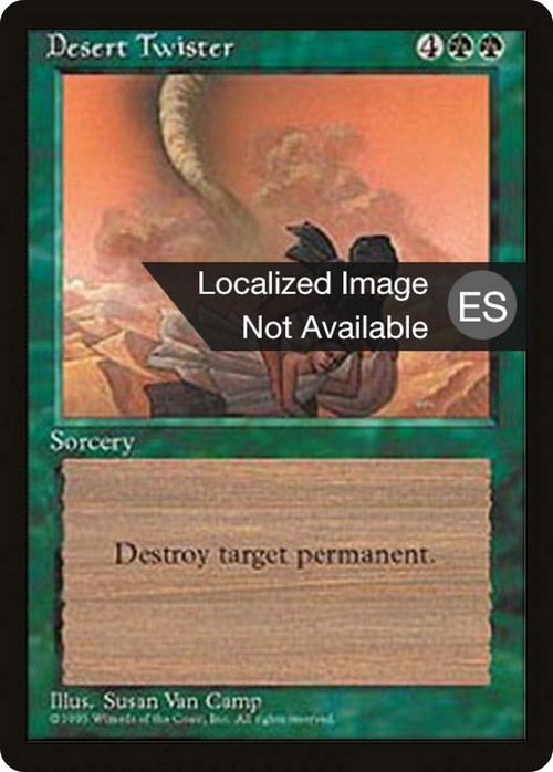 Desert Twister (4BB-) - Fourth Edition Foreign Black Border