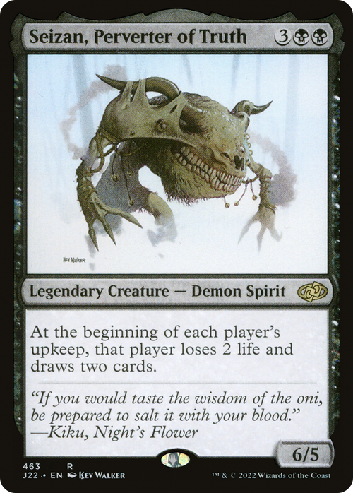 Seizan, Perverter of Truth (J22-463) - Jumpstart 2022