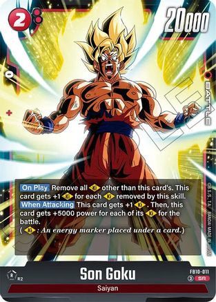 Son Goku - FB10-011 (FB10-011) - Cross Force Holofoil