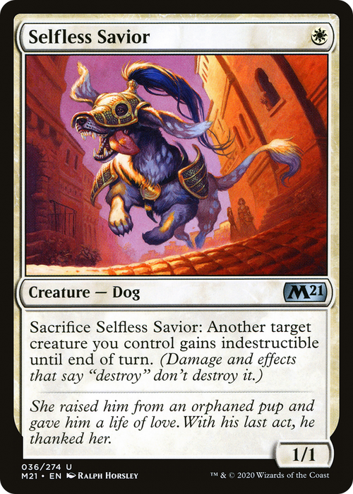 Selfless Savior (M21-036) - Core Set 2021