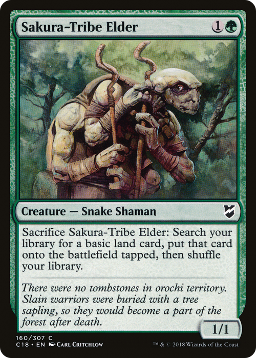 Sakura-Tribe Elder (C18-160) - Commander 2018