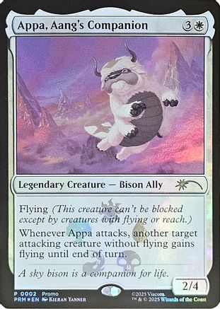 Appa, Aang's Companion (MEDIA-002) - Media Promos Foil