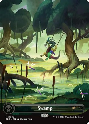 Swamp (2542) (SLD-2542) - Secret Lair Drop Series