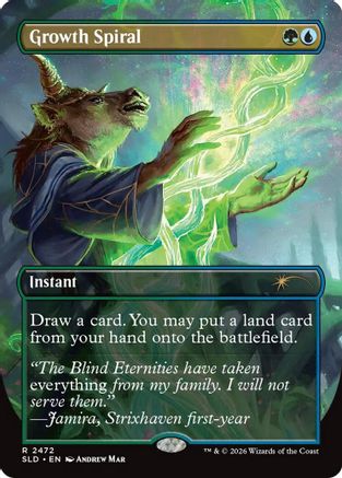 Growth Spiral (2472) (SLD-2472) - Secret Lair Drop Series Foil
